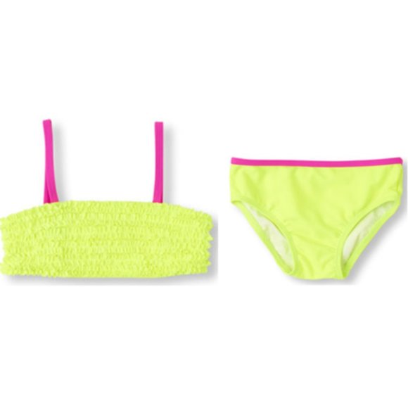 The Children's Place Girls 2-PC Swim Set Bikini UPF 50+ Lined Strap Swim… - Picture 8 of 8